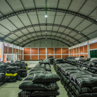 Our ware house, Where the coffee are separated by quality.