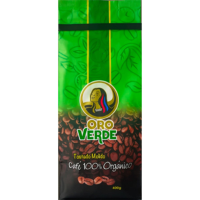 Ground Roasted Coffee 400g, 100% Organic