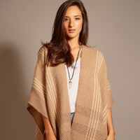 Alpaca Ruana Pauline