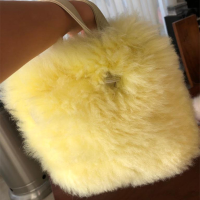 Huacaya Alpaca Fur Small Bag