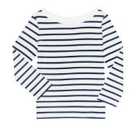 LS striped Tshirt  100% Pima Cotton