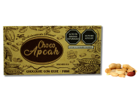 Cocoa 60% Chocolate with Milk and Peanuts 80 gr