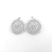 Silver Moon Earrings 4g.