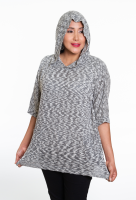 Alpaca Sweater with Hooded - Jaia Woman