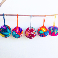 Classic Embroidered Ornaments