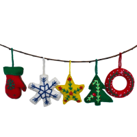 Classic Embroidered Ornaments
