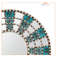 Romantic Turquoise Mirror