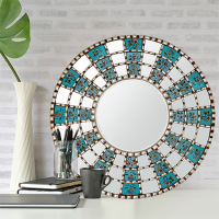 Romantic Turquoise Mirror