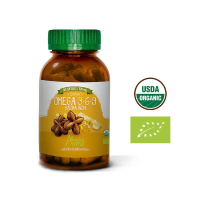 Organic Sacha Inchi Softgel Capsules 100 * 500mg Vegan Pills Amazon Andes
