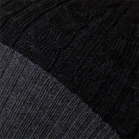 Baby Alpaca Reversible Cable Knitted Hat