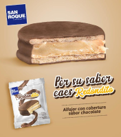 Redondito - Alfajor with chocolate flavor covered - unit x 1.62 oz.