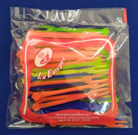 2 TEETH COLORS PP FORK