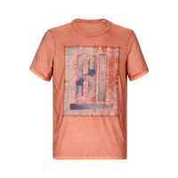 Crew Neck Appliqué Tee Shirt