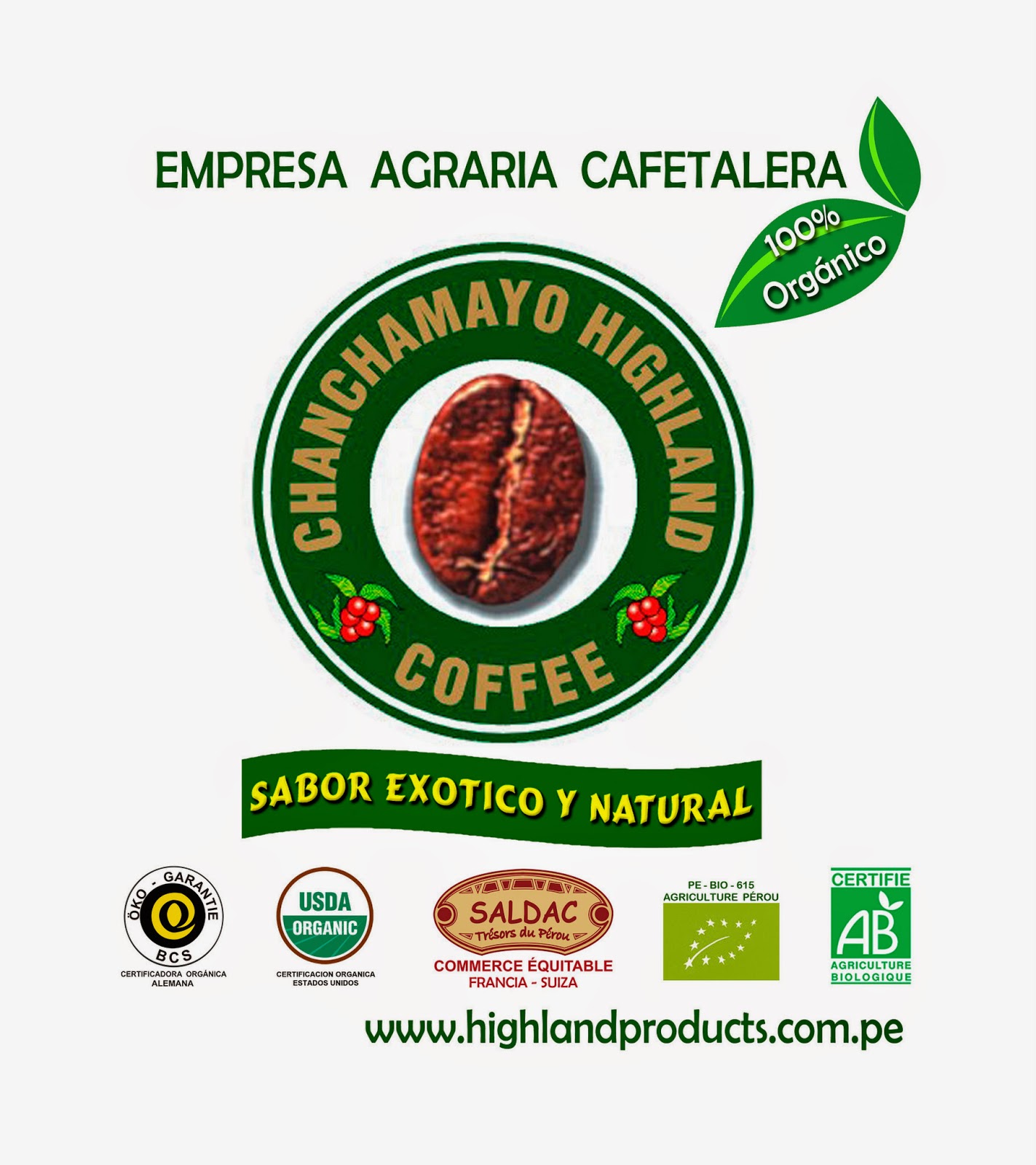 EMPRESA AGRARIA CAFETALERA CHANCHAMAYO HIGHLAND COFFEE SAC