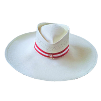 Embossed Chalan Straw Hat