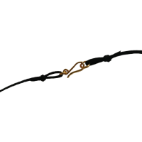 Manapipis Necklace |SKU: PARSEA - 049  | Talla M:  Ø 2.8 cm - ↔ 44 cm |Material: bronce recubierto de oro de 24k |The Lord of Sipan Treasure – Chiclayo |