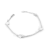 Tulips Flower 925 Sterling Silver Bracelets - Baliq