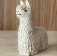 Felted alpaca toys 8cm