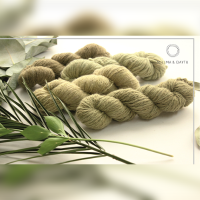 Handspun Yarn Natural Dyes