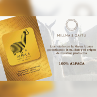 Our products are licensed with the Alpaca Brand, which guarantees the origin of its material and its high quality.