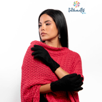 Alpaca poncho for women