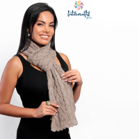 100% alpaca scarf