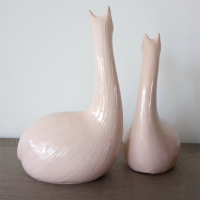 Ceramic Vicuñas Couple