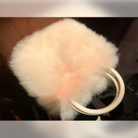 Huacaya Alpaca Fur Small Bag