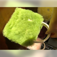 Huacaya Alpaca Fur Small Bag