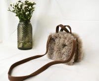 Huacaya Alpaca Fur Small Bag