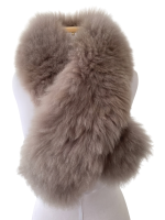 Huacaya Alpaca Fur Scarf 