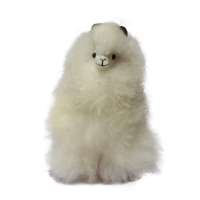 Baby Alpaca Plush Toy Original 9-inch White - Pakawasi