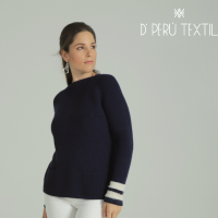 Alpaca Knit Sweater Flora