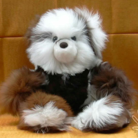 Teddy Bears  with Baby Alpaca fur 100% Ultra Soft. 240 gr  