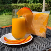 Frozen mango puree