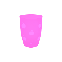 Glass Little Apple Fuchsia