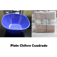 Square Chifero Plate - 127gr. - PCH170C
