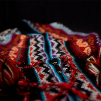 Alpaca Sweater with Zipper