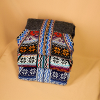 Alpaca Sweater with Zipper