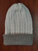 Reversible Hat Baby Alpaca 100%