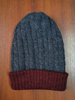 Reversible Hat Baby Alpaca 100%