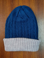 Reversible Hat Baby Alpaca 100%
