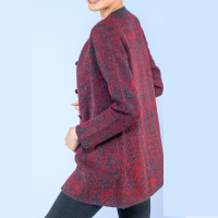 Long Alpaca FS Cardigan for Ladies