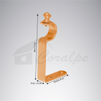 Gold Open Metal Stand