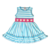 Floral Pima Cotton Dress 2  Size 3 / Go & Do