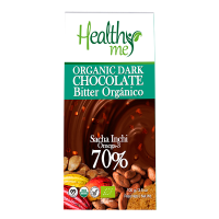 Organic Dark Chocolate Bar with Sacha Inchi