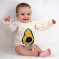 Avocado Handmade Baby Alpaca Sweater