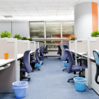 Office Furniture in Aluminum and Wood