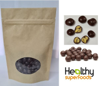 Criollo Cacao  / Maca Flakes Dragees with 70% Chocolate