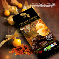 Chocolate Bar with Dried Aguaymanto 55% Cocoa